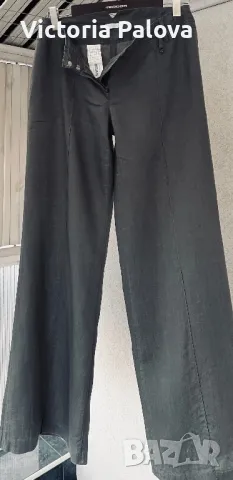 Модерен панталон PROMOD Франция, лен и рами ( коноп), снимка 8 - Панталони - 49033076