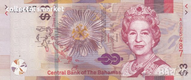 3 долара 2019, Бахамски острови