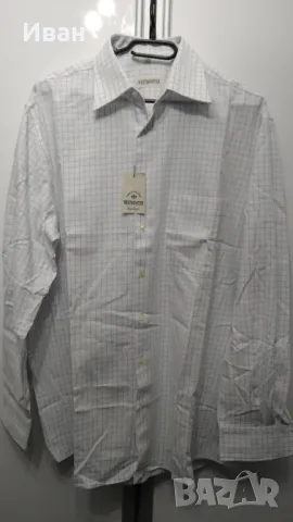 Мъжка риза дълъг ръкав Westminster, размер 41/42 - L/XL, снимка 5 - Ризи - 45854262
