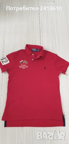 POLO Ralph Lauren Russia Limited Pique Cotton Custom Fit Mens Size M ОРИГИНАЛ! Мъжка Тениска!, снимка 10 - Тениски - 49796271
