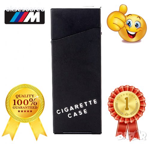 Нова Алуминиева малка кутия за слим цигари метална цигарена табакера с копче и пружина модна стилна , снимка 4 - Табакери - 39419424