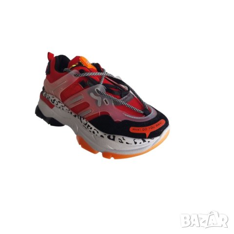 Дамски маратонки Raily Red, снимка 3 - Маратонки - 42993922