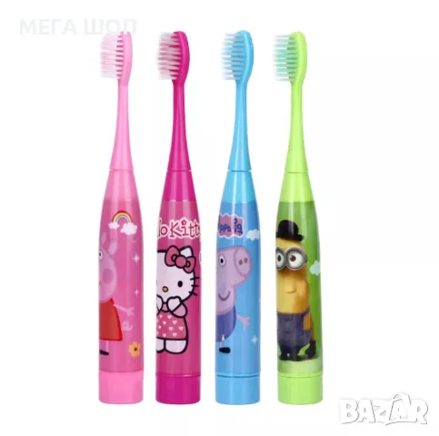 Детска електрическа ултразвукова четка за зъби + допълнителен накрайник, снимка 2 - Други - 49992797