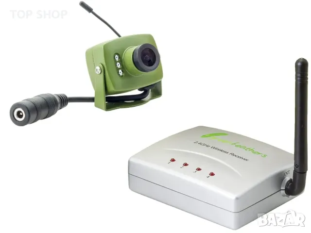 Green Feathers 4к камера за наблюдение на птици и животни безжична 30м. обхват връзка с телевизор, снимка 9 - IP камери - 49092974