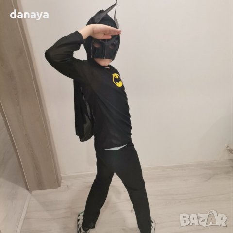 2572 Парти детски костюм Батман костюм на Batman супергерой, снимка 2 - Други - 35067498