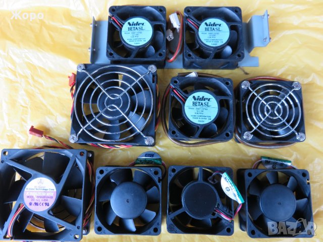 Вентилатори сървърни и охладители AVC, NIDEC, BI-SONIC