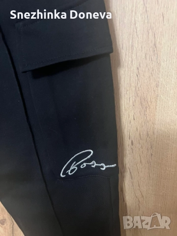 BOSS спортен памучен панталон, снимка 4 - Детски анцузи и суичери - 52586064