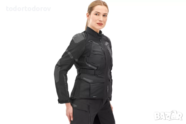 Дамско текстилно мото яке SHIMA DUNE WP Black/Gray, снимка 2 - Аксесоари и консумативи - 51530328