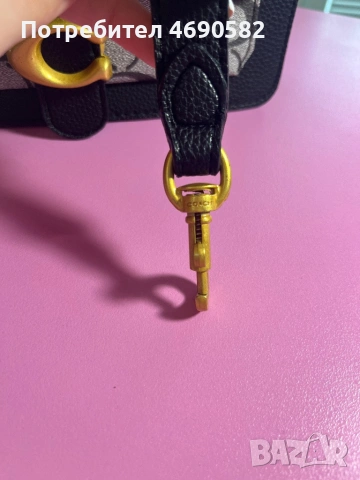 Черна чанта от еко кожа, снимка 6 - Чанти - 53045406