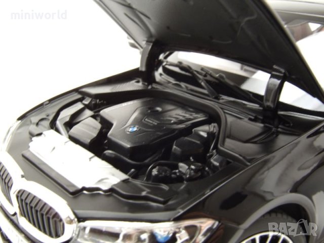 BMW 330i 2019 G20 - мащаб 1:18 на Norev моделът е нов в кутия, снимка 5 - Колекции - 43115609