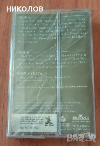 MODERN TALKING , снимка 2 - Аудио касети - 51530247