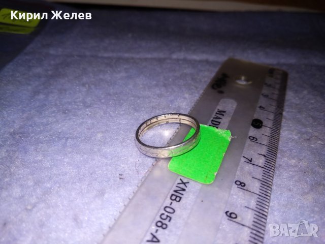 СТАРИНЕН ФИН СРЕБЪРЕН РЕТРО АРТ ПРЪСТЕН ХАЛКА КОВАНО СРЕБРО ВИСОКА ПРОБА РЪЧНО ОРНАМЕНТИРАН 35034, снимка 11 - Антикварни и старинни предмети - 39643665