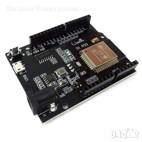 Wemos D1 UNO R32 Развойна платка с ESP32 WIFI Bluetooth Arduino, снимка 2 - Друга електроника - 43533067