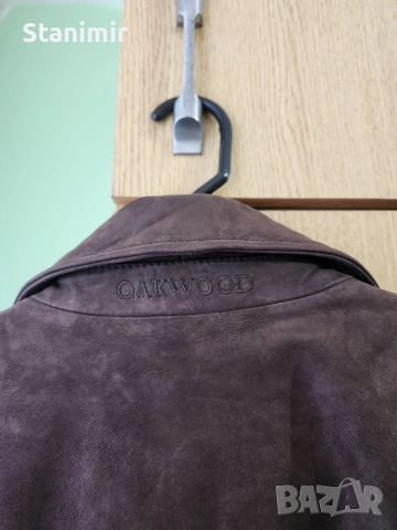 Мъжко кожено яке OakWood , снимка 9 - Якета - 53201657