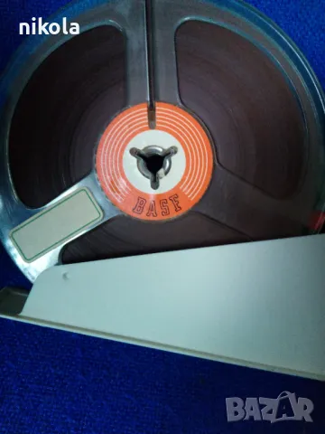 Магнитофонни ролки с лента и пластмасова кутия 18 см-25лв, снимка 5 - Други - 40487086