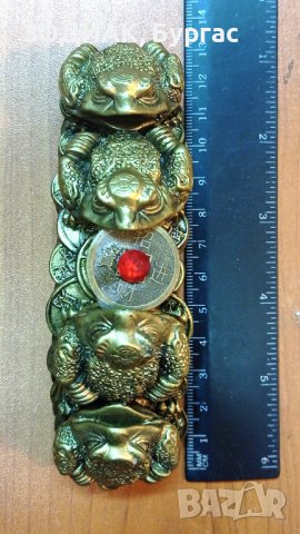 Фън-Шуй Жаба за Пари  4-ка, снимка 4 - Статуетки - 27885681