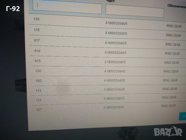 A1800320605**NEU**MERCEDES-BENZ**ВЕНЕЦ ЗА МАХОВИК*, снимка 5 - Части - 34935992