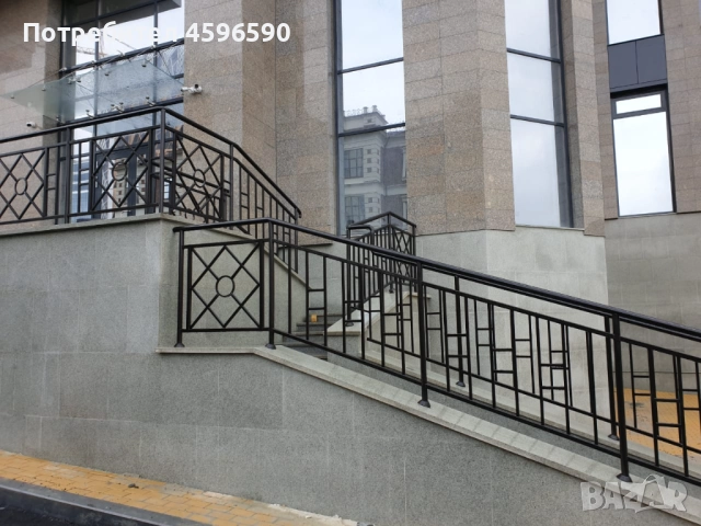 Метални парапети за стълби | Изработка, монтаж, доставка, снимка 1