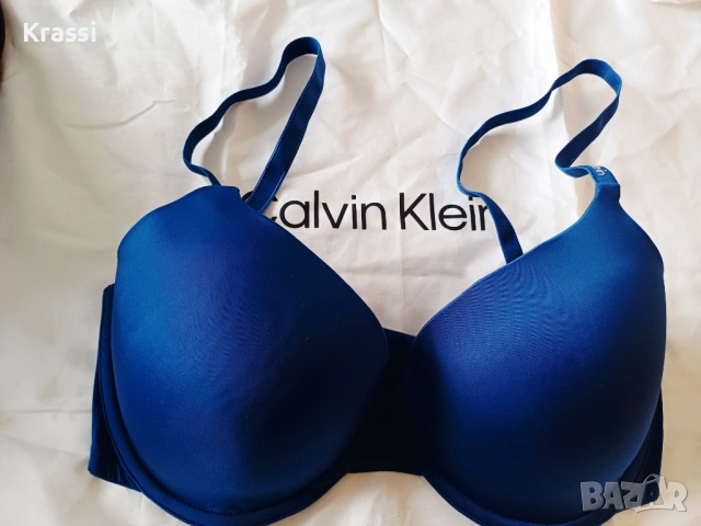 Син сутиен Calvin Klein  70 D