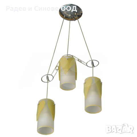 Полилей RS 91580 CR-3H YL 3XE27 (313093), снимка 1