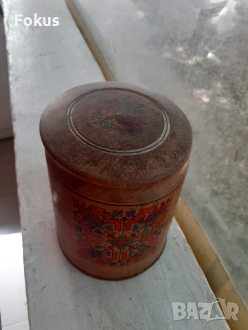 Стара дървена кутия Етнография, снимка 3 - Антикварни и старинни предмети - 53422968