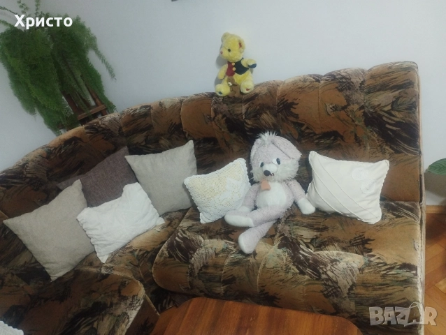 Ъглов диван с механизъм за сън , снимка 2 - Дивани и мека мебел - 52373096