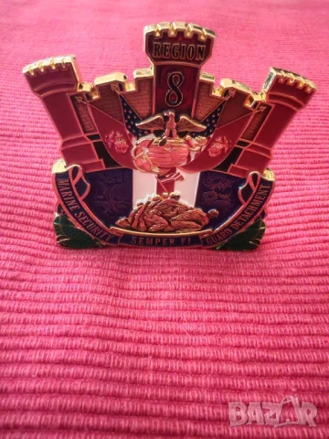 Отряд за морска охрана на USMC MSG София България Challenge Coin. , снимка 6 - Колекции - 50550228