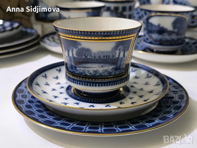 Руски порцелан ИФЗ , снимка 12 - Сервизи - 52250326