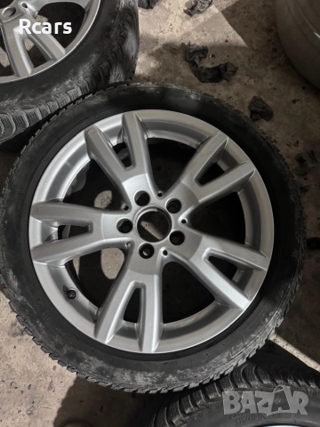 Оригинални джанти мерцедес  R17/ЕТ47/7.5J/112/66.6 с подарък всесезонни гуми мишелин, снимка 5 - Гуми и джанти - 52512207