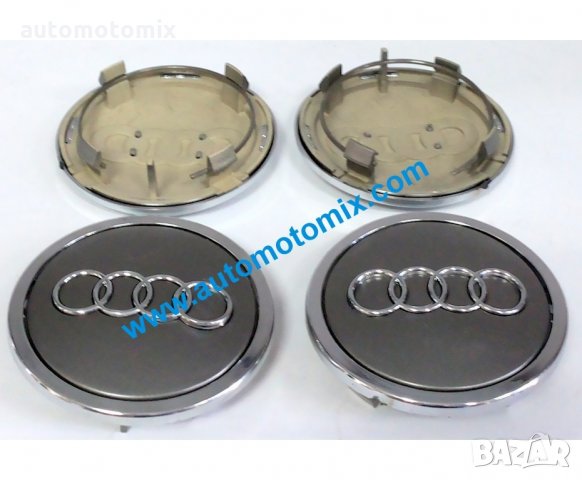 Капачета за джанти 65ММ. AUDI, 4БР. - 8623, снимка 2 - Аксесоари и консумативи - 28284329