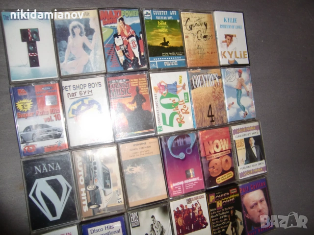 Продавам аудиокасетки с музика ефтино, снимка 3 - Аудио касети - 53470802