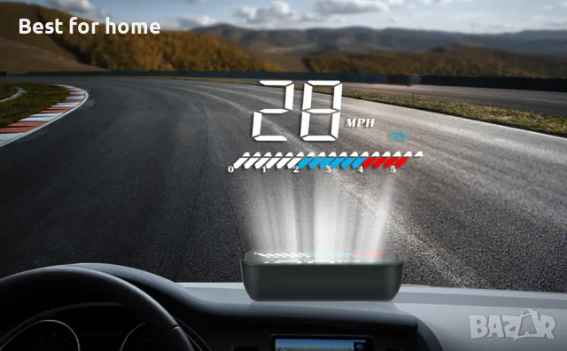 Автомобилен Head Up дисплей OBD2 GPS 12/ 24 V, снимка 10 - Аксесоари и консумативи - 49122903