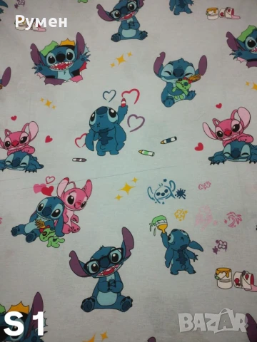 Детски платове за спално бельо Ранфорс 100 % памук ширина 240см, снимка 3 - Платове и дамаски - 50098982