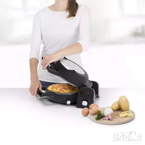 Уред за печене на пица Princess 118000 Tortilla Chef 1300W пещ за пица пицарка многофункционална, снимка 2 - Други - 49749085