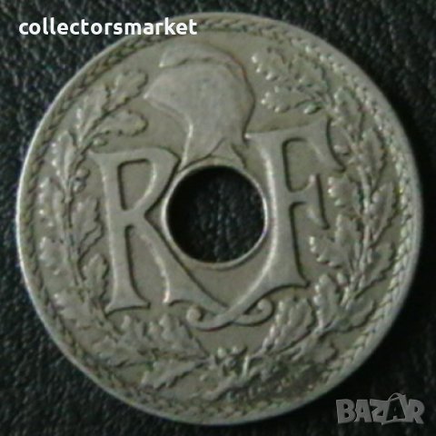 25 сантима 1924, Франция, снимка 2 - Нумизматика и бонистика - 28427587