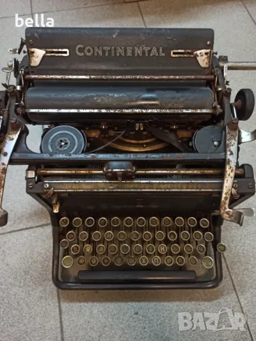 Стара пишеща машина Continental, снимка 7 - Други ценни предмети - 49618750