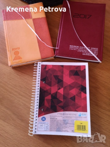  Доставка до СПИДИ АВТОМАТ 2,14€ - Кожен тефтер с разделител, други тефтери, калъф за очила и 2 аксе, снимка 5 - Други стоки за дома - 53522258