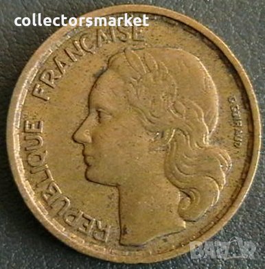 10 франка 1952 В, Франция, снимка 2 - Нумизматика и бонистика - 28432941