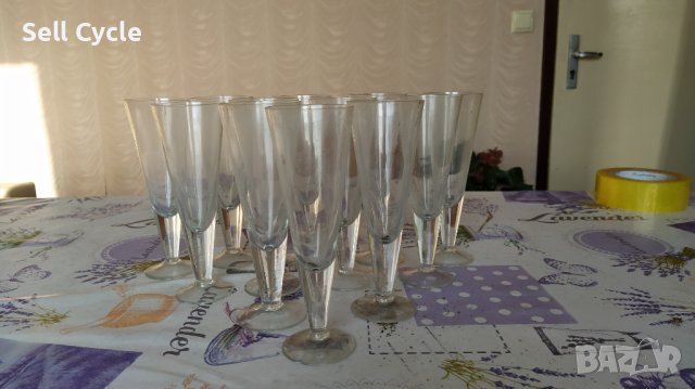 Сервиз стъклени чаши