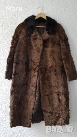 Дамско палто естествен косъм размер ХЛ, снимка 11 - Палта, манта - 43743660