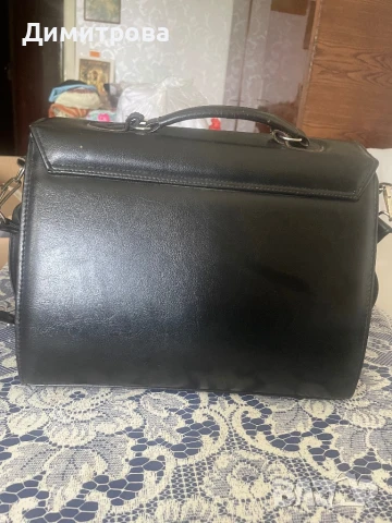 Кожена дамска чанта от естествена кожа , снимка 2 - Чанти - 50518862