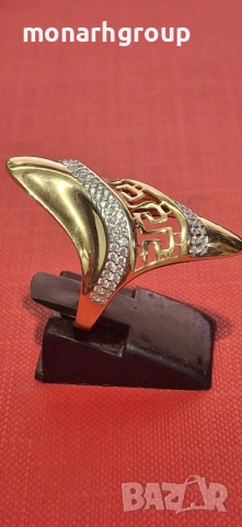 Златен пръстен, снимка 3 - Пръстени - 52356147