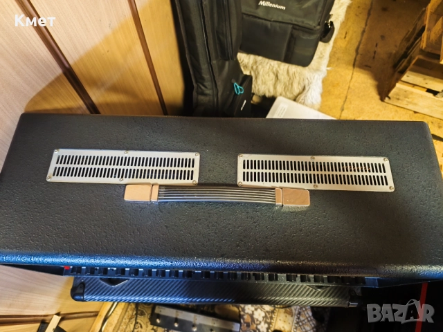 !!!ЗАПАЗЕН ДО 14.12!!! 100W 6 канала Hughes & Kettner Triamp MKI+MSM-1 MIDI + footswitch + reverb, снимка 10 - Китари - 51649307