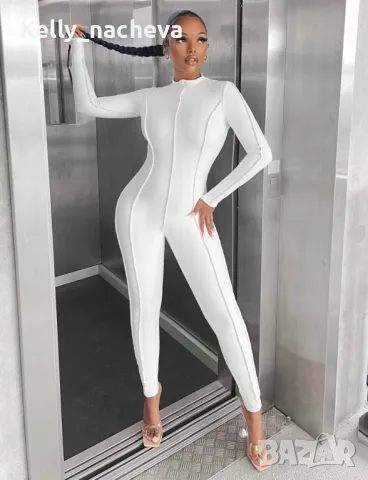 Дамски гащеризон бял