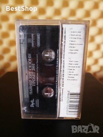 Пайнер хит сезони пролет 2001, снимка 2 - Аудио касети - 35192912