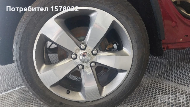 20-ки джанти за jeep grand cherokee с гуми , снимка 3 - Гуми и джанти - 51279352