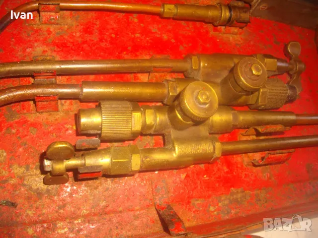 НЕМСКИ ГОЛЯМ КОМПЛЕКТ ЗА ОКСИЖЕН ГАЗОКИСЛОРОДНО ЗАВАРЯВАНЕ РЯЗАНЕ РЕЗАЦИ ГОРЕЛКИ РЕЗАЧИ В КУФАР, снимка 11 - Други инструменти - 49068917