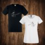 Тениски за двойки - Свети Валентин - дамска тениска + мъжка тениска , снимка 1 - Тениски - 27767828