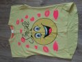 Жълта блуза + подарък клин, снимка 1 - Детски Блузи и туники - 32314155