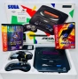 Оригинална Игра Ретро Конзола Sega Mega Drive 2 с две игри, снимка 1